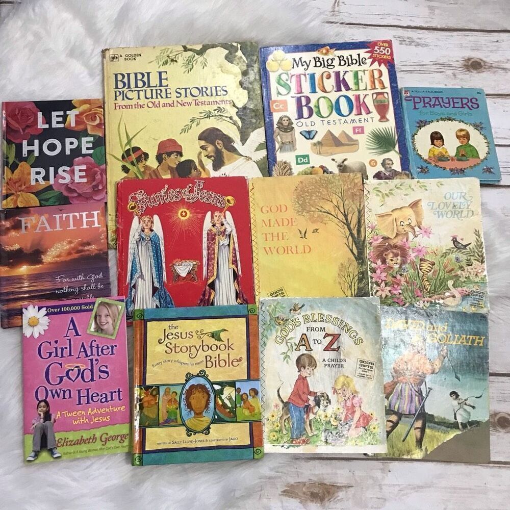 Religious Books‎ Bible Picture Book Prayers Book Children’s